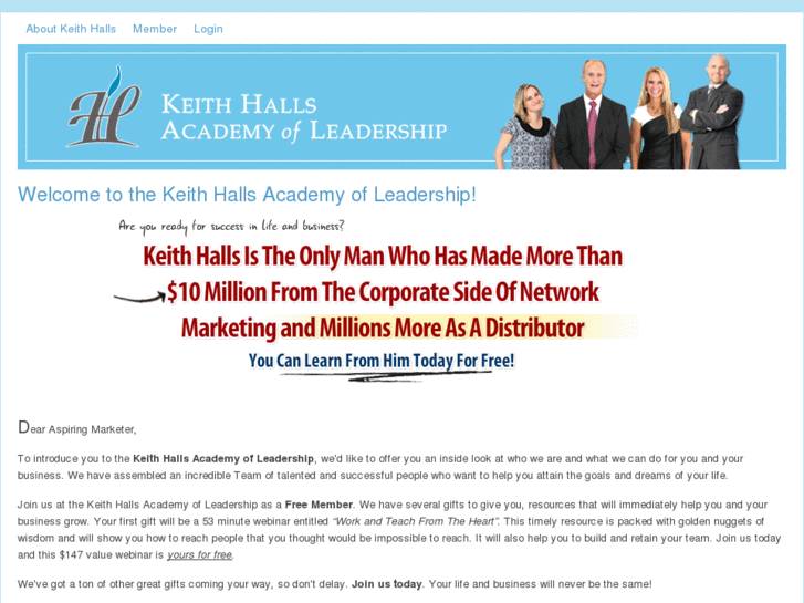www.keithhallsacademy.com