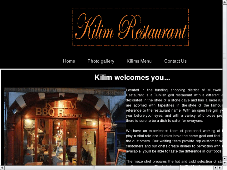 www.kilimrestaurant.com