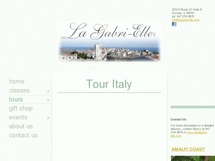 www.lagabrielletours.com