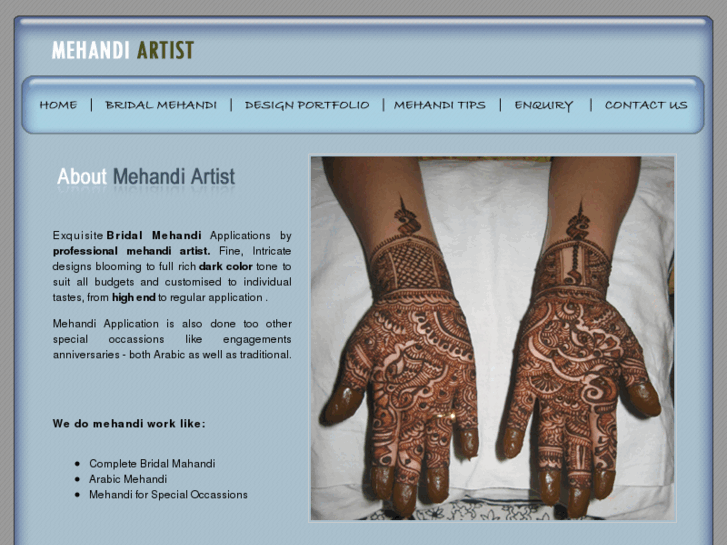 www.mehandiartist.com