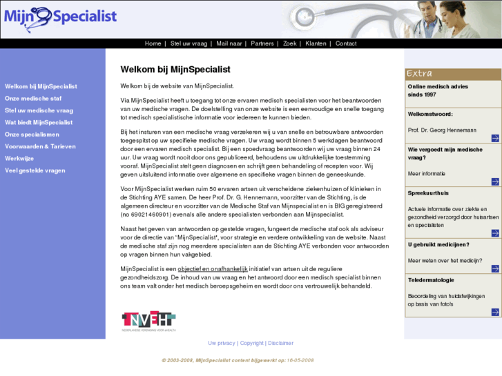 www.mijnspecialist.nl