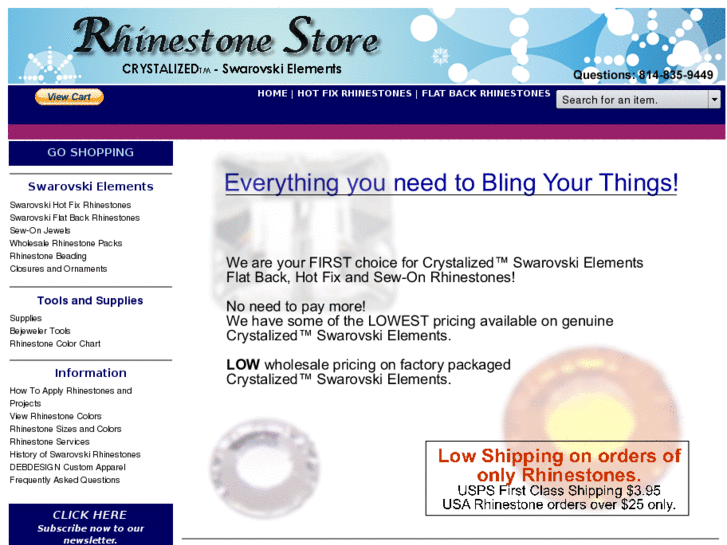 www.rhinestonestore.com