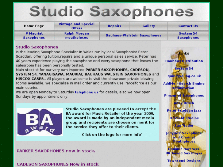 www.studiosaxophones.co.uk