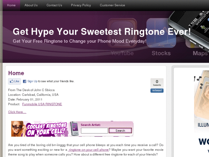 www.sweetestringtonesever.com