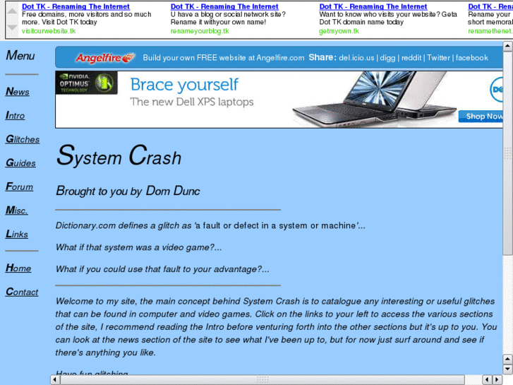 www.systemcrash.tk
