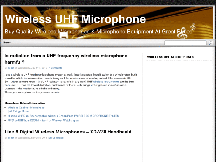 www.wirelessuhfmicrophone.com