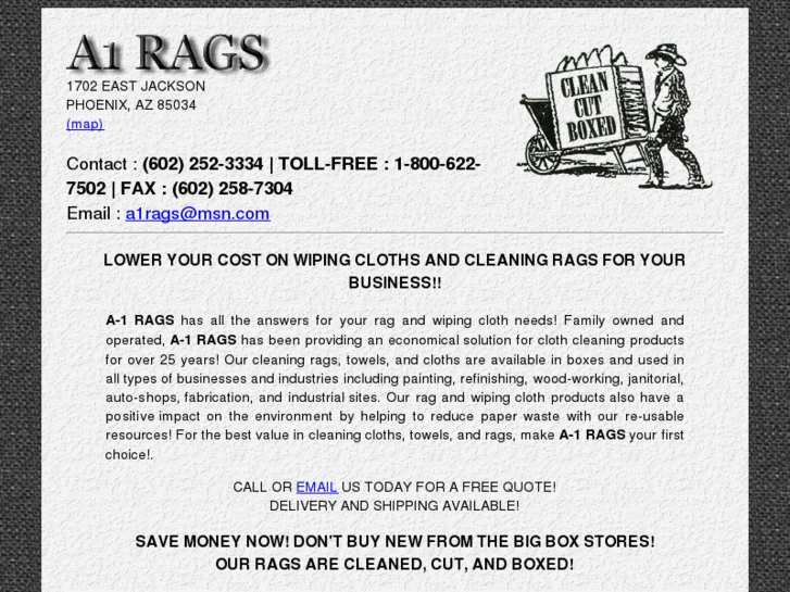 www.a1rags.net