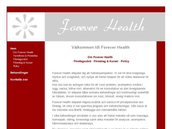 www.foreverhealth.nu