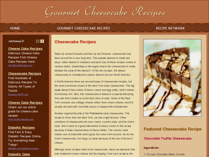 www.gourmetcheesecakerecipes.com