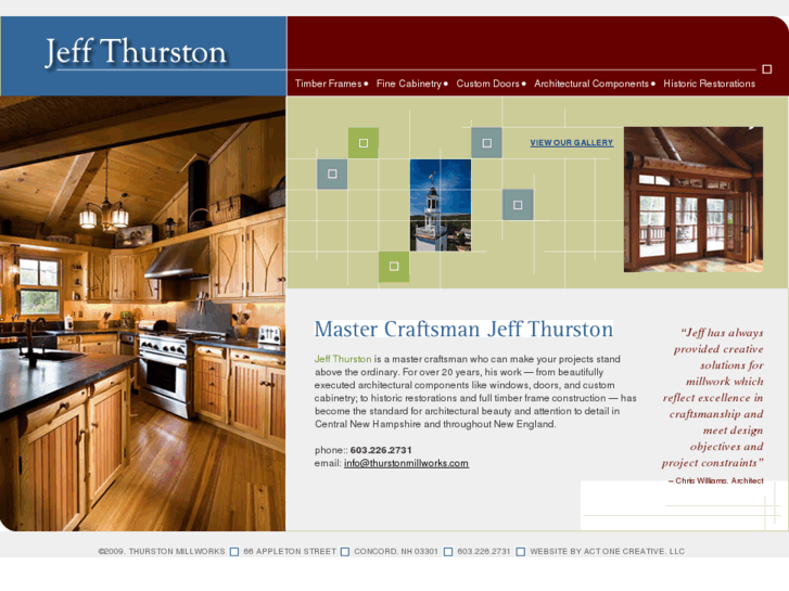 www.jeffthurstonmillwork.com