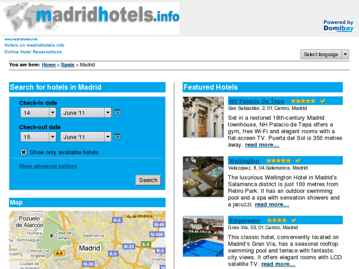 www.madridhotels.info