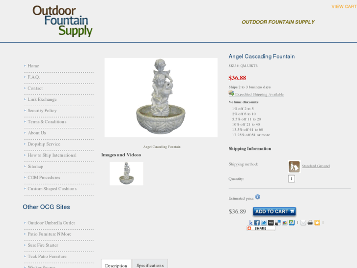 www.outdoorfountainsupply.com