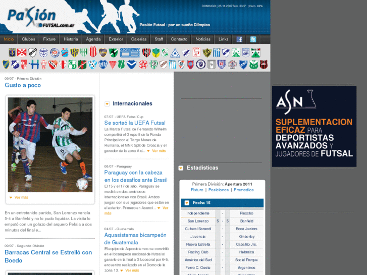 www.pasionfutsal.com.ar