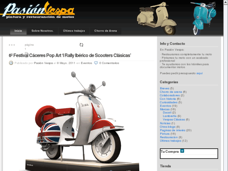 www.pasionvespa.com