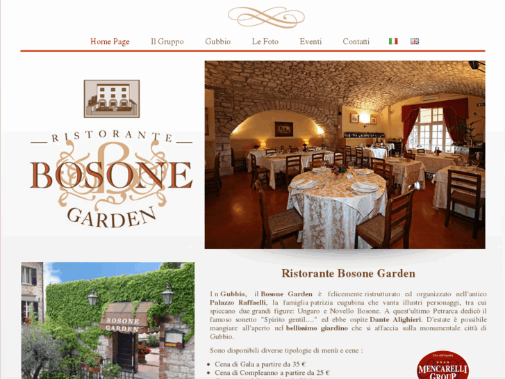 www.ristorantebosonegarden.com