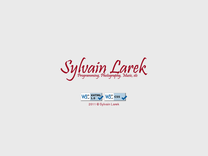 www.sylvainlarek.com