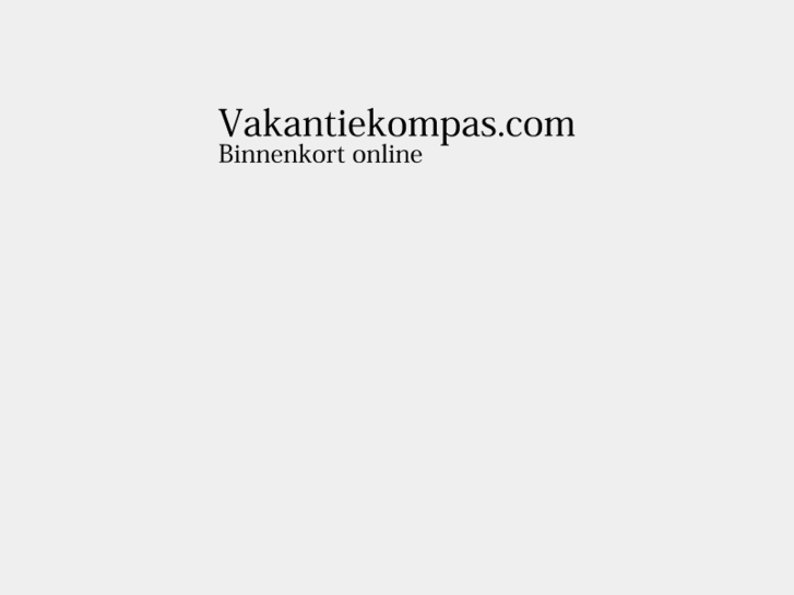 www.vakantiekompas.com