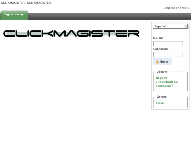 www.clickmagister.com