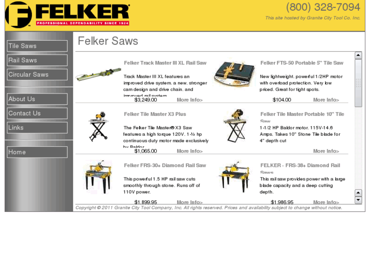 www.felkersaw.com