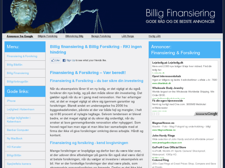 www.finansiering-forsikring.dk