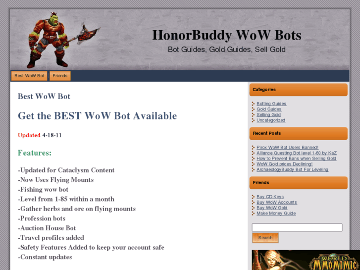 www.honorbuddywowbot.com