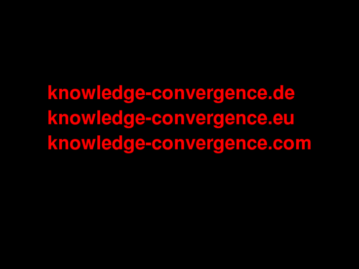 www.knowledge-convergence.com