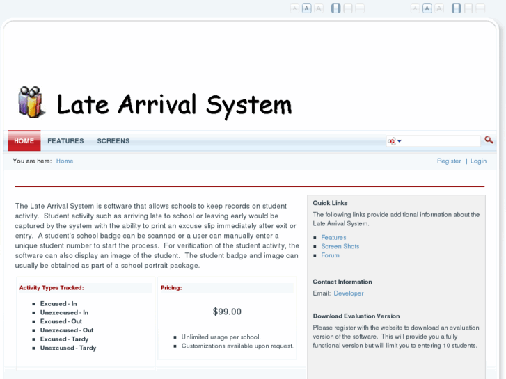 www.latearrivalsystem.com