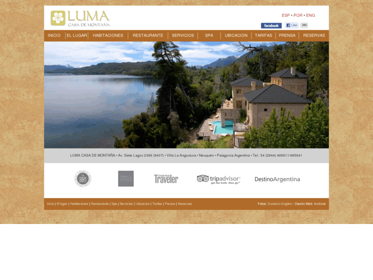 www.lumapatagonia.com.ar