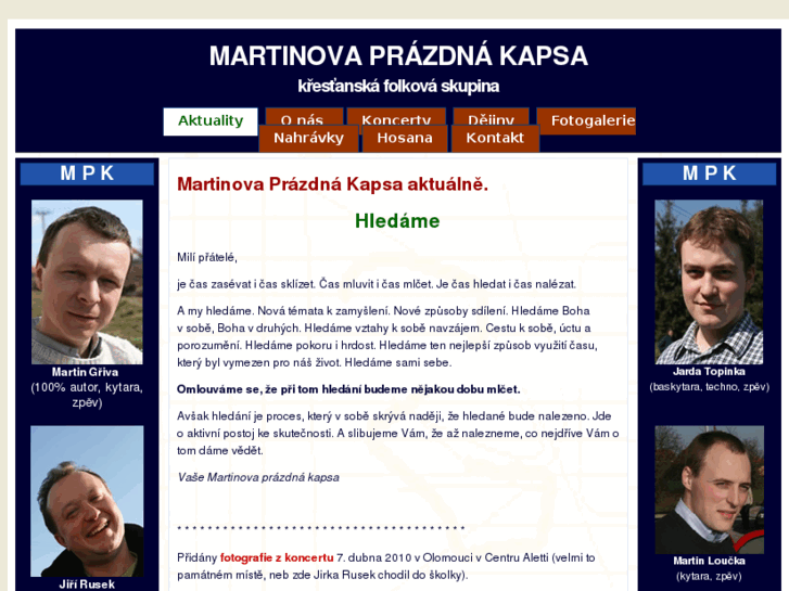 www.martinovaprazdnakapsa.cz