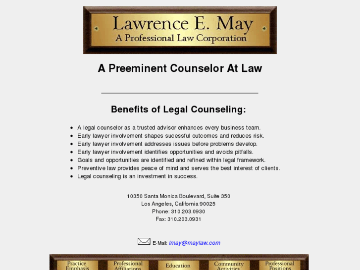 www.maylaw.com