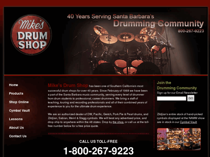 www.mikesdrumshop.com