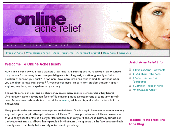 www.onlineacnerelief.com