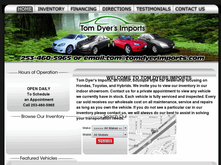 www.tomdyerimports.com