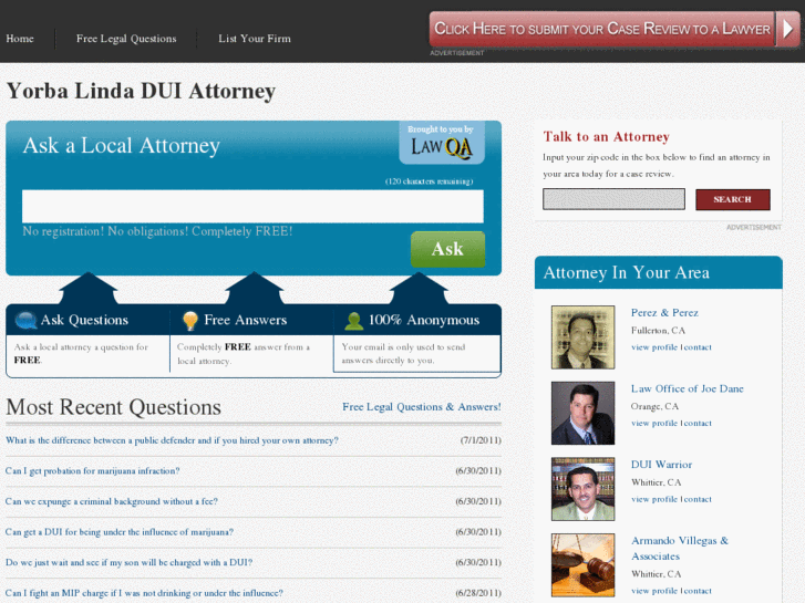 www.yorbalindaduiattorney.com