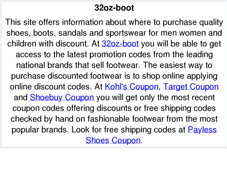 www.32oz-boot.com