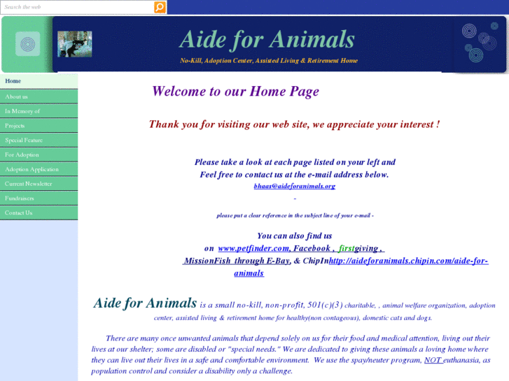 www.aideforanimals.com