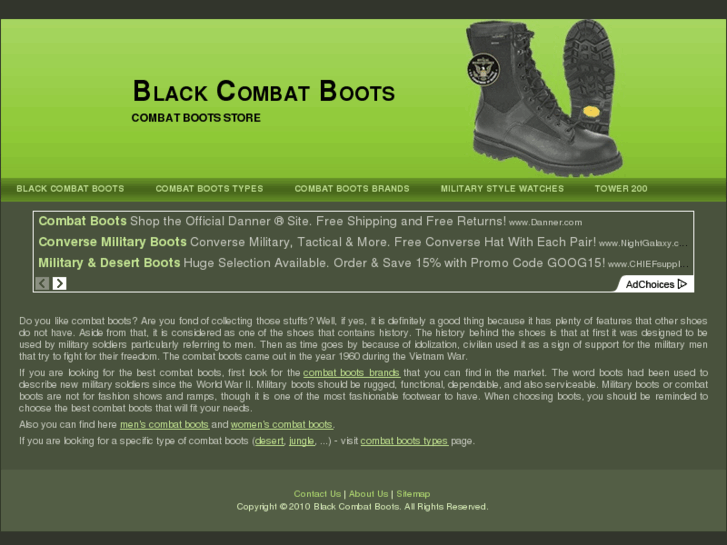 www.blackcombatboots.com