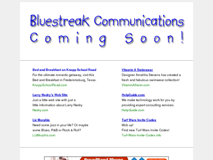 www.bluestreak.net