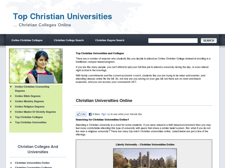 www.christian-universities.net