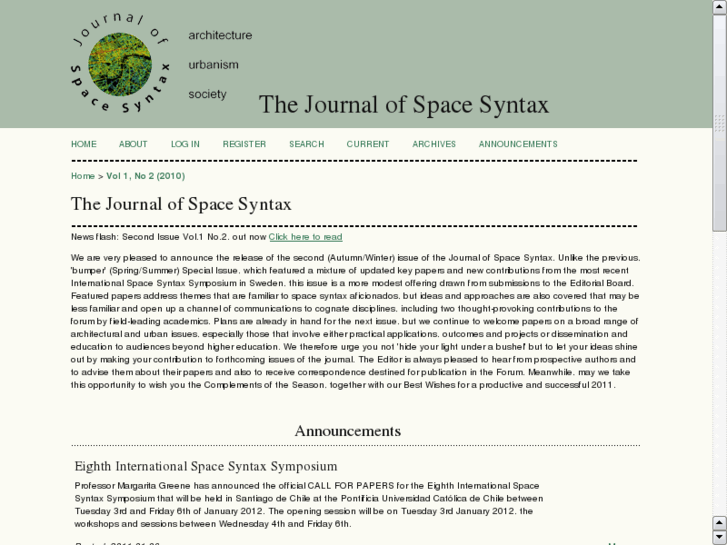 www.journalofspacesyntax.org