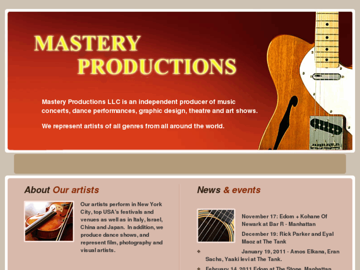 www.masteryproductions.com