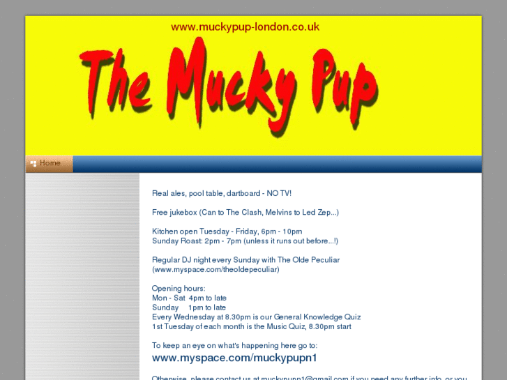 www.muckypup-london.co.uk