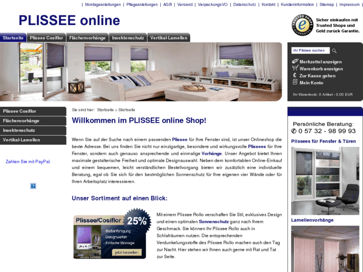 www.plisseeonline.de