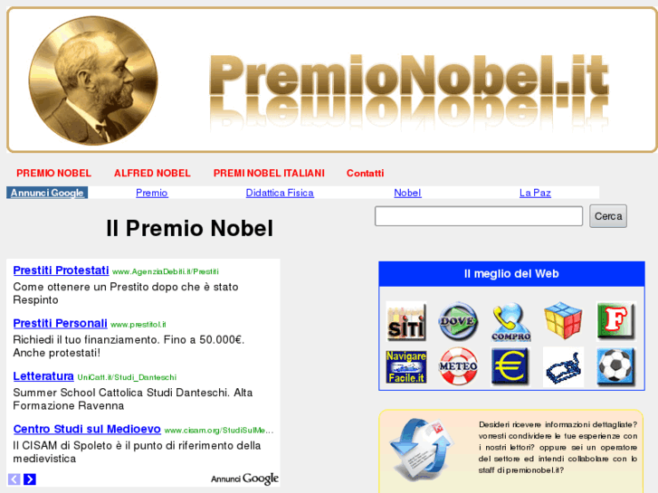 www.premionobel.it