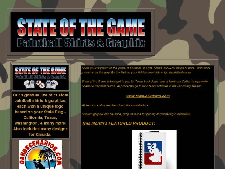 www.stateofthegamepaintball.com