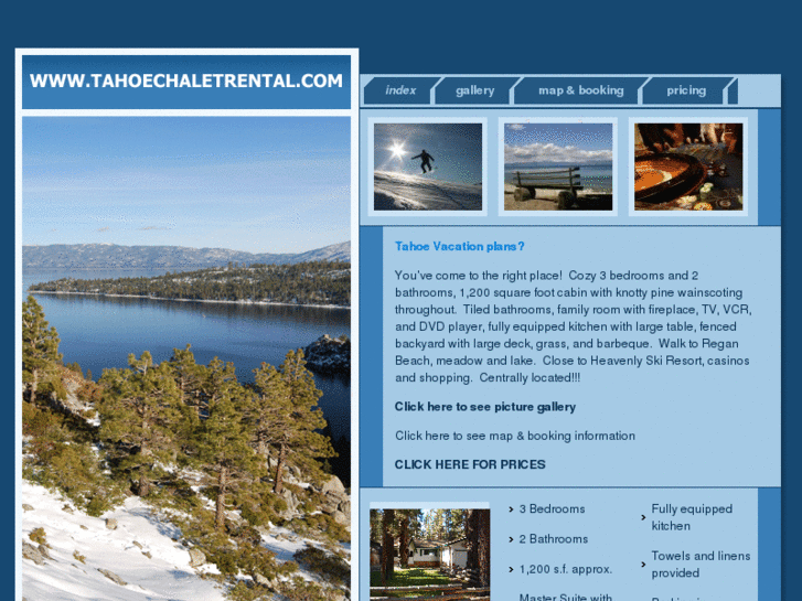 www.tahoechaletrental.com