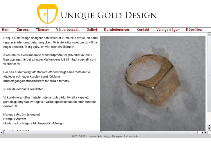 www.uniquegolddesign.com