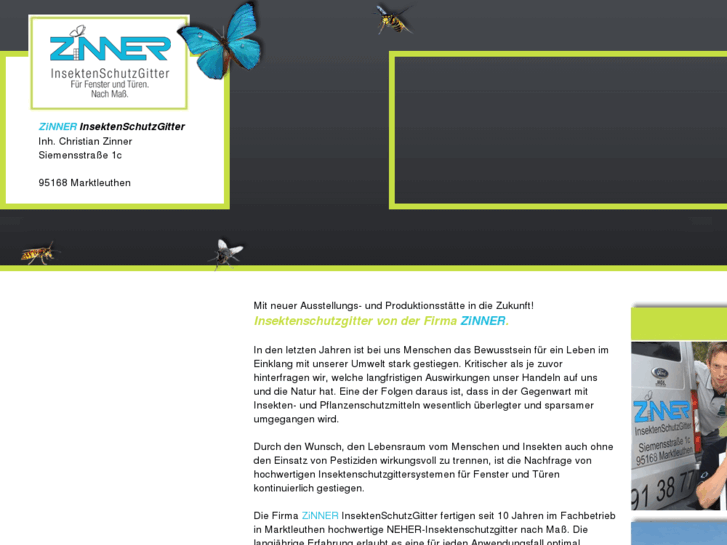 www.zinner-insektenschutzgitter.de