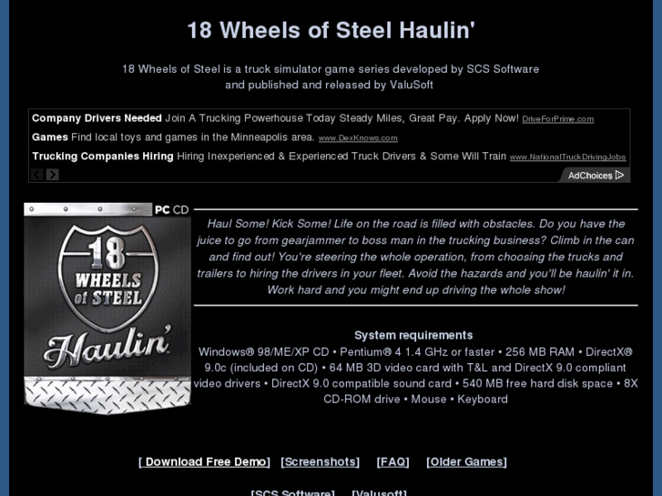 www.18wheelsofsteelhaulin.com