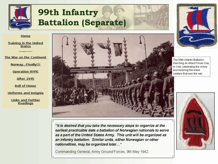 www.99thinfantrybattalion.org